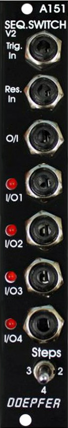 A-151 Quad Sequential Switch: Vintage Edition