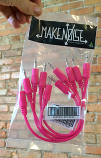 6 Inch Hot Pink Patch Cables