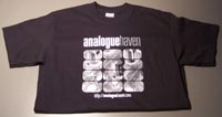 Analogue Haven Black Short Sleeve T-Shirt