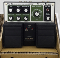 Used: Boss RE-20 Twin Pedal (Roland Space Echo)