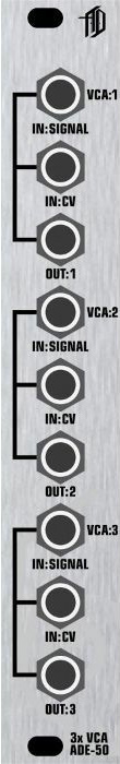 ADE-50: 3x VCA