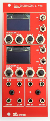 ADDAC205 Dual Oscilloscope & AWG