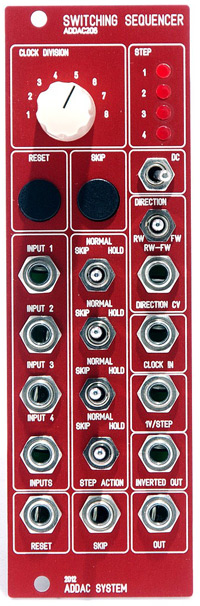 ADDAC206 Switching Sequencer