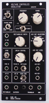 ADDAC701 VC Oscillator