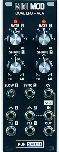Mini Mod Dual LFO + VCA