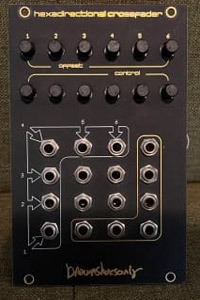 Hexadirectional Crossfader: Black