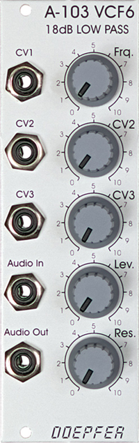 A-103 18dB Low Pass 1 (VCF6)
