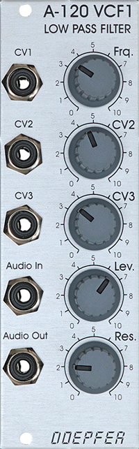 A-120 24dB Low Pass 1 (VCF1)