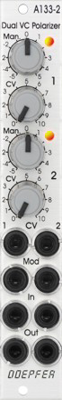 A-133-2 Dual Voltage Controlled VCA/Polarizer/Inverter/Ring Modulator