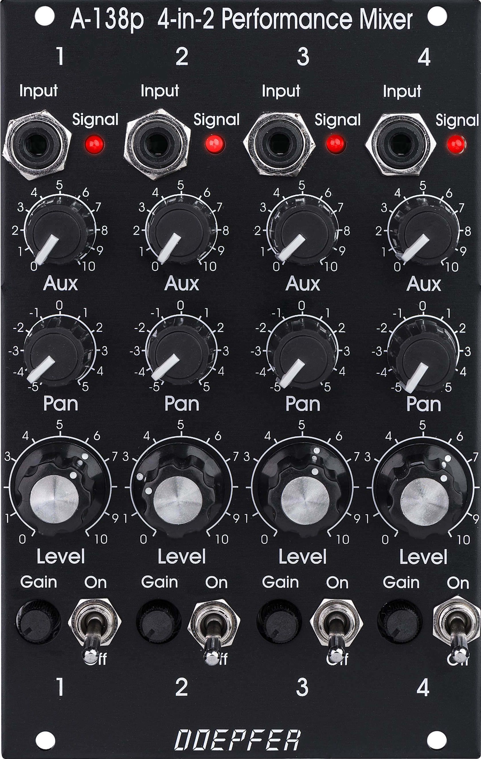 Doepfer A-138P Performance Mixer | Analogue Haven