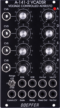 A-141-2 Voltage Controlled Envelope Generator Vcadsr / VCLFO: Vintage Edition A-141-2 Voltage Controlled Envelope Generator Vcadsr / VCLFO: Vintage Edition