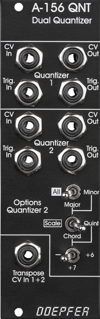 A-156 Dual Quantizer: Vintage Edition A-156 Dual Quantizer: Vintage Edition