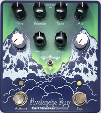 Avalanche Run: Stereo Reverb & Delay w/Tap Tempo