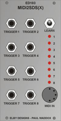 ED103 MIDI2SDS(x)