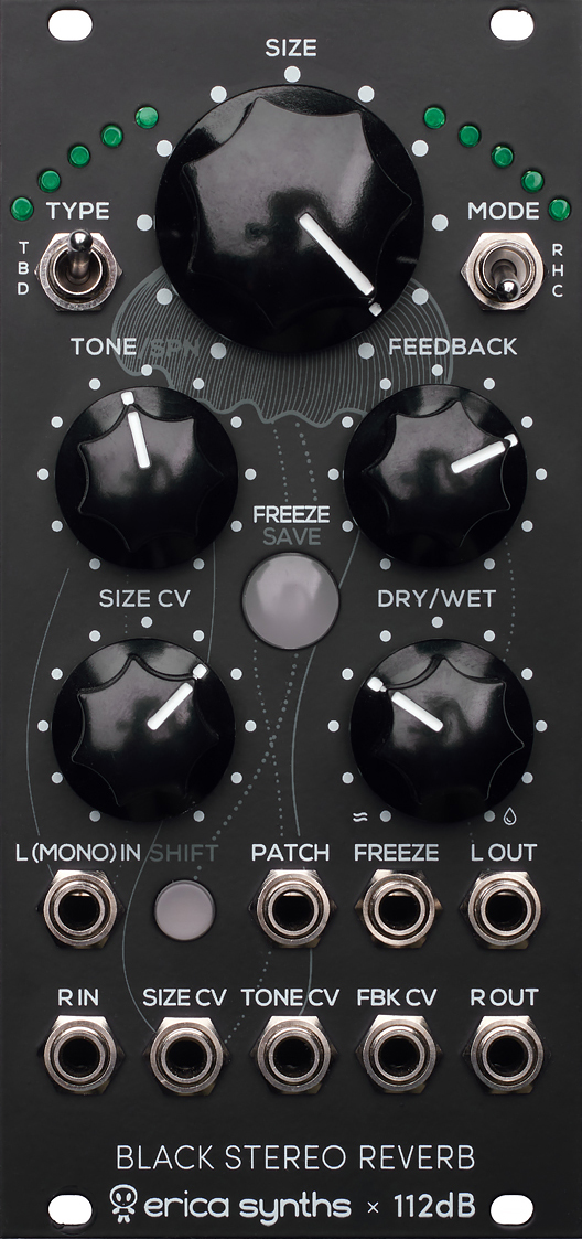 Erica Synths - Black Stereo Mixer v3