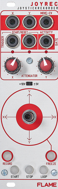 Joyrec: 2-Axis Joystick - CV Recorder - CV Source