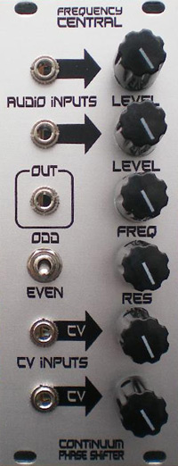 Continuum Phase Shifter