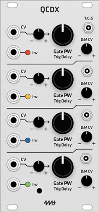 Alternate Panel: 4ms Quad Clock Distributor Expander