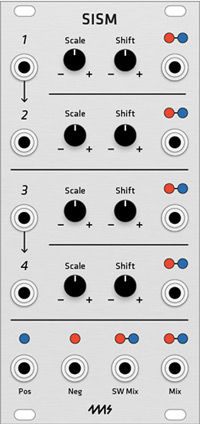 Alternate Panel: 4ms Shifting Inverting Signal Mingler