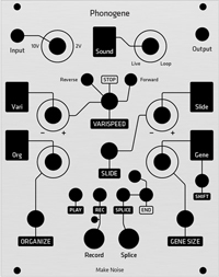 Alternate Panel: Make Noise Phonogene