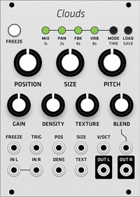 Alternate Panel: Mutable Instruments Clouds