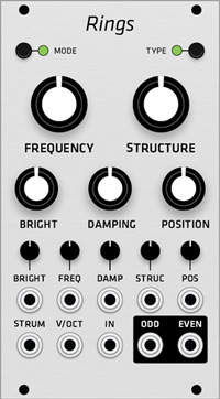 Alternate Panel: Mutable Instruments Rings