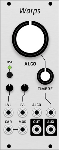 Alternate Panel: Mutable Instruments Warps