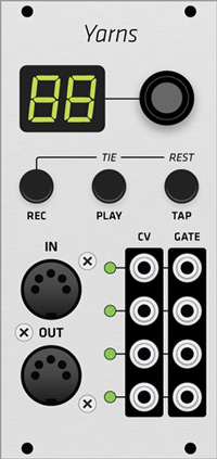 Alternate Panel: Mutable Instruments Yarns