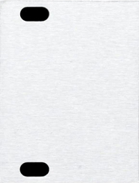 1U Blank Panel: 6HP