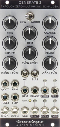 Generate 3: Through-Zero Multiphonic Signal Generator