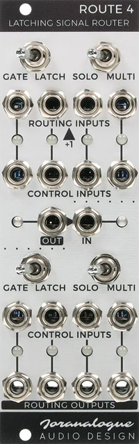 Route 4: Latching Signal Router