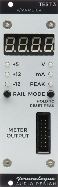 Test 3: Eurorack V/mA Meter DIY Kit