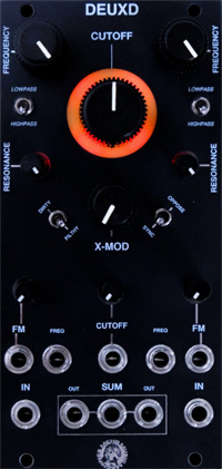 DEUXD: Stereo Crossmod VCF