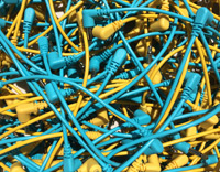 20cm Right-Angled Patch Cables