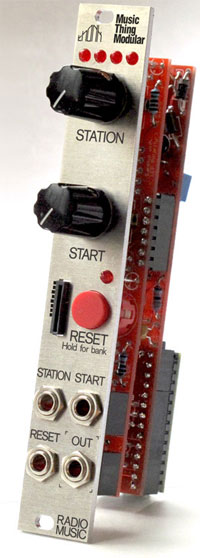 Music Thing Modular Radio Music Full DIY Kit