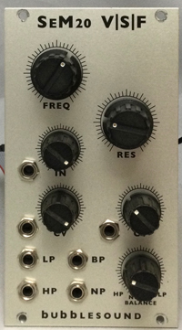 Used: Bubblesound SeM20 V|S|F