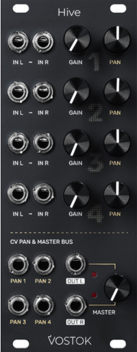 Hive: Quad Stereo Automated Mixer