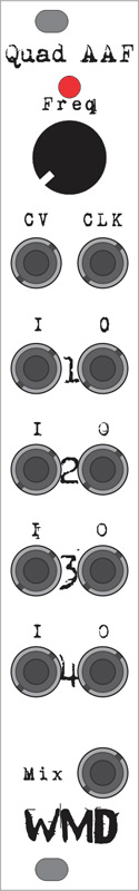 Quad Anti Aliasing Filter